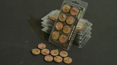 Gamers Grass 32mm Badlands Round Battle Ready Bases (8)